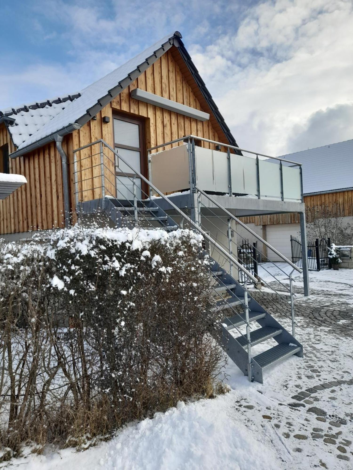 Ferienwohnung Am Kalten Bach Durrrohrsdorf エクステリア 写真